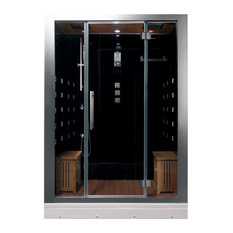 50 Most Por Steam Shower Sauna Combo For 2019 Houzz Ariel Platinum Steam Shower Black