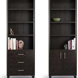Arris Book Case w/ optional drawers, doors - Furniture