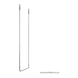 Goccia 45cm Ceiling Mount Towel Rail 160H - Towel Racks & Stands