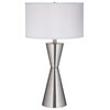Pacific Coast Lighting Troubadour 29.5" Cones Metal Table Lamp in Nickel/Steel