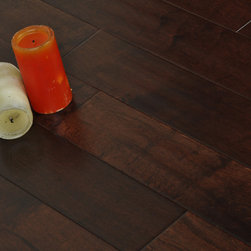 Maple Espresso - Garrison III Plank Flooring - Engineered Wood Flooring