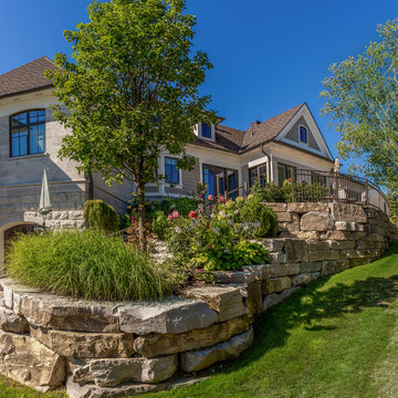 Coastal with French Chateau Characteristics
