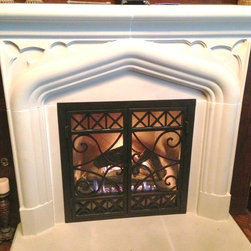 Rombos Firescreen Inset - Fireplace Screens