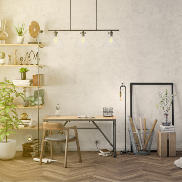 Scandinavian Style Home Office Design in Hertfordshire