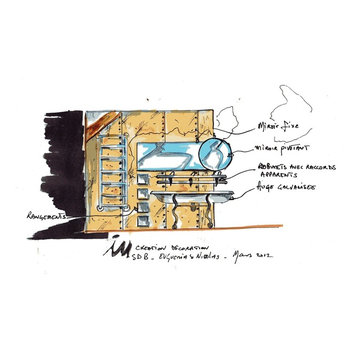 mobiliers extérieurs , terrasse valthorens