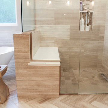 Limestone Master Bath