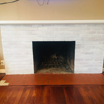 Fireplace Makeover Project 2020