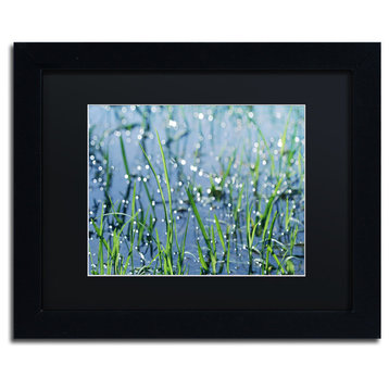 'After the Rain' Matted Framed Canvas Art by Beata Czyzowska Young