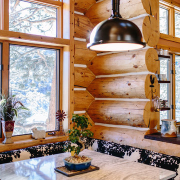 Evergreen Log Home Kitchen Renovation