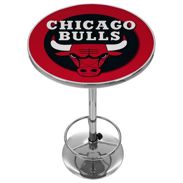 Bar Table - Chicago Bulls Logo Bar Height Table