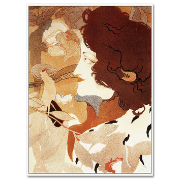 Vintage Lavoie 'De Feure La Femme Fatale' Canvas Art, 24x18