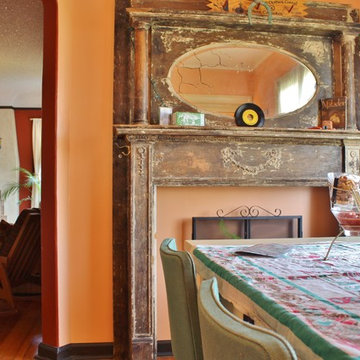 A Musician's Vintage Style Brings a Cottage to Life