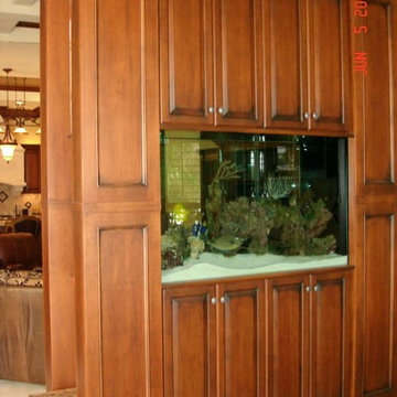 Custom Built-In Fish Aquariums