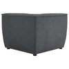 Comprise Corner Sectional Sofa Chair-Charcoal