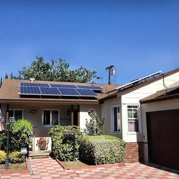 LA Solar Group Home Installations