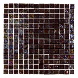 Exotic Glass GL013 Root Beer Square - Mosaic Tile