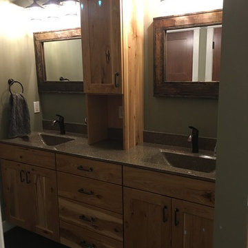 Rustic Hickory Vanity