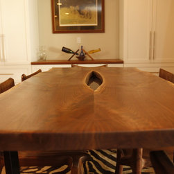 Walnut and Carbon Fiber Dining Table - Products