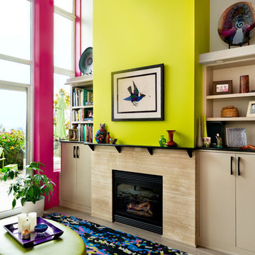 Art Lover's Colorful Condo Remodel