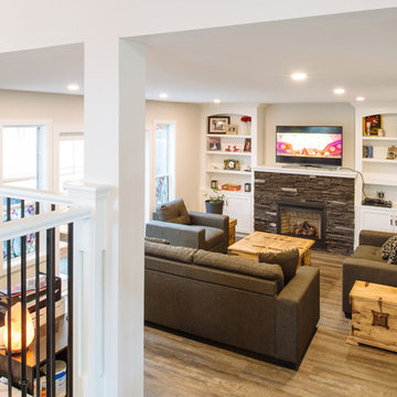 Chilliwack split level home gets a Kitchen and main living area redo
