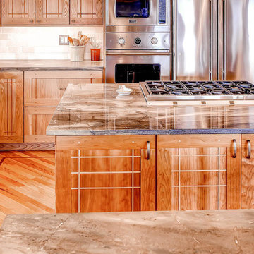 Custom Boulder Kitchen with Creative Amenities