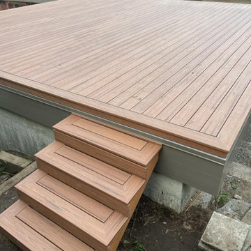 GARAGE REBUILT WITH ROOFTOP DECK