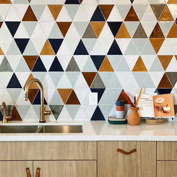 The Foxwell Triangle Backsplash