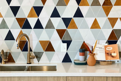 The Foxwell Triangle Backsplash