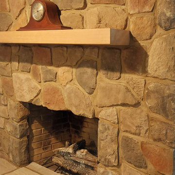 Cultured Stone FIreplace Surround