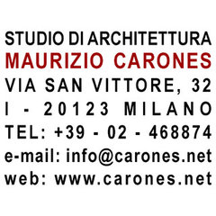 STUDIO DI ARCHITETTURA           MAURIZIO CARONES