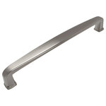 Cosmas - Cosmas 4392-160SN Satin Nickel 6-5/16&rdquo; CTC Cabinet Pull - 6-5/16" (160mm) Hole Centers