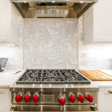 Contemporary Wolf & SubZero Kitchen