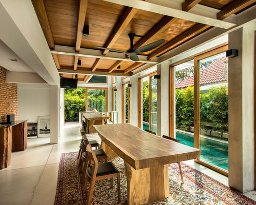Our 25 Best Tropical Dining Room Ideas & Remodeling Photos | Houzz