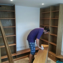 Library in solid English Oak - Products