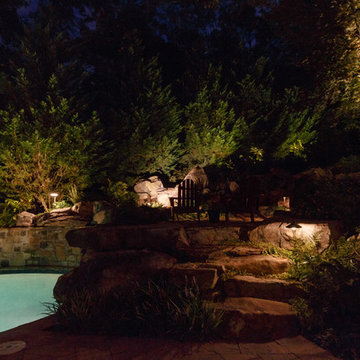 Cumming, GA House and Backyard Lighting Project #2