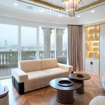 A Private Sanctuary of Luxury | Master Suite Design by Antonovich Group