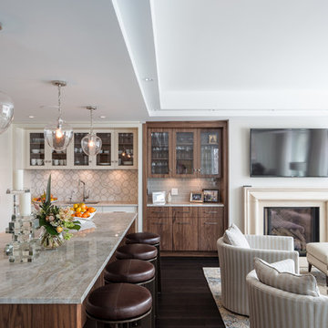 Soft Modern Kitchen | Astro Design Centre | Ottawa, Canada
