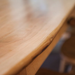 Live edge cherry table - Dining Tables