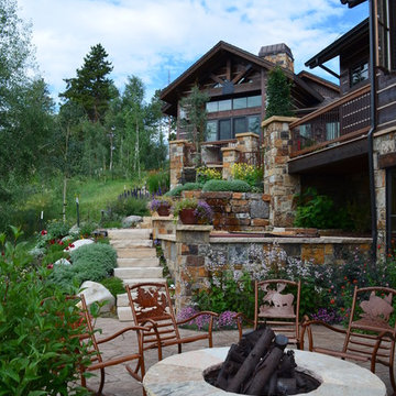 Design - Build Mountain Home Landscape in Silverthorne, CO