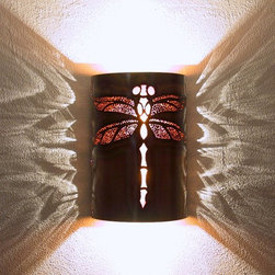 Burned Copper Lighting - Wall Sconces