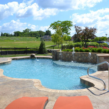 Elegant Entertaining Swimming Pool by Legendary Escapes