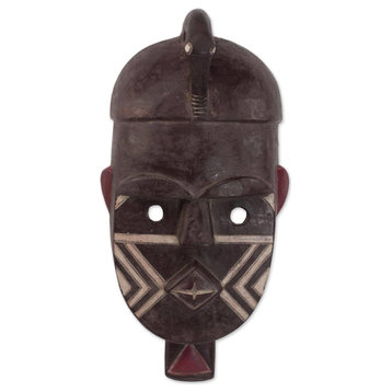 Kuba African Wood Mask