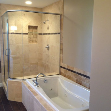 Master Bath Reconfigured