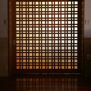 黄色い屋根の家