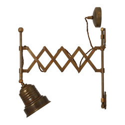 DELIKO SCISSOR ARM WALL LIGHT - Wall Lights