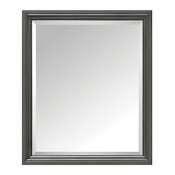 Avanity - Thompson 28" Mirror, Charcoal Glaze Finish - Bathroom Mirrors