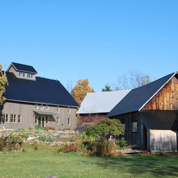 Converted barn home, Gatineau Hills