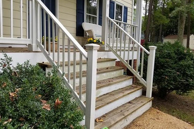 Front Porch Railing Replacement