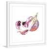 "Garlic Clove" Framed Print by Rachel Byler
