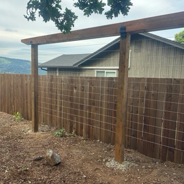 cable rail pergola